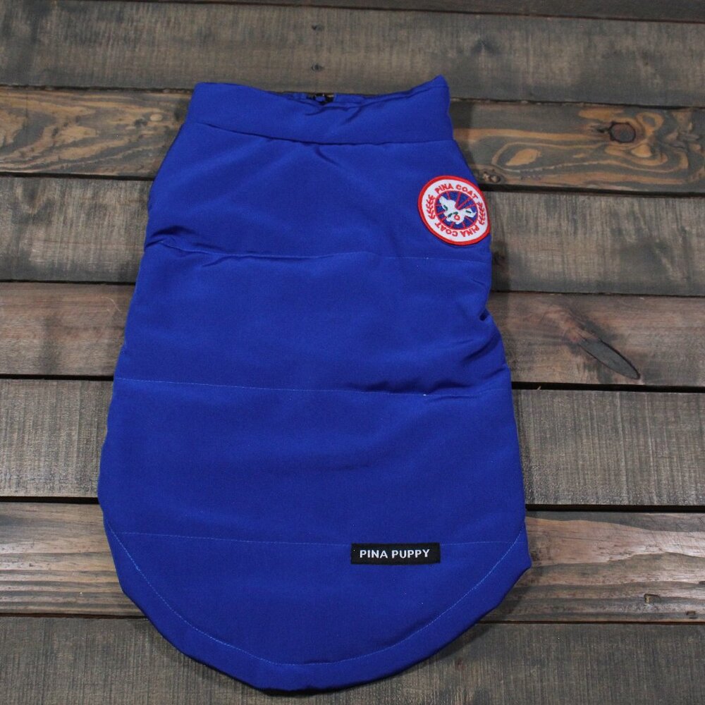 Winter Coat for Dogs, Jacket with Buttons and Zipper, Windproof and Warm